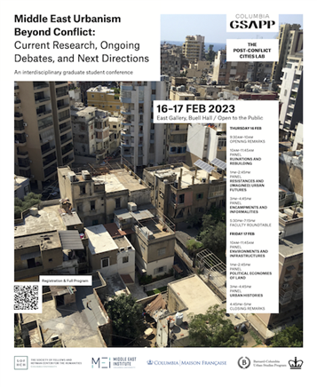 Middle East Urbanism Beyond Conflict: Current Research, Ongoing Debates, and Next Directions 
